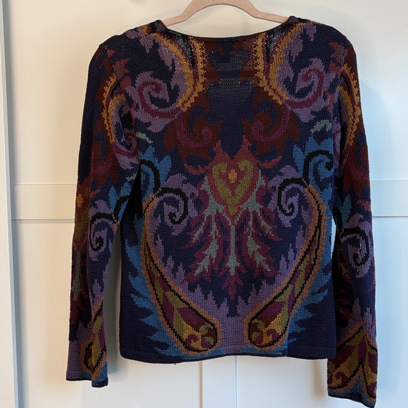 CASA Multi Color Patterned Cardigan - Picture 2 of 8